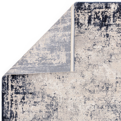 Lyza Rug Border Navy Rug